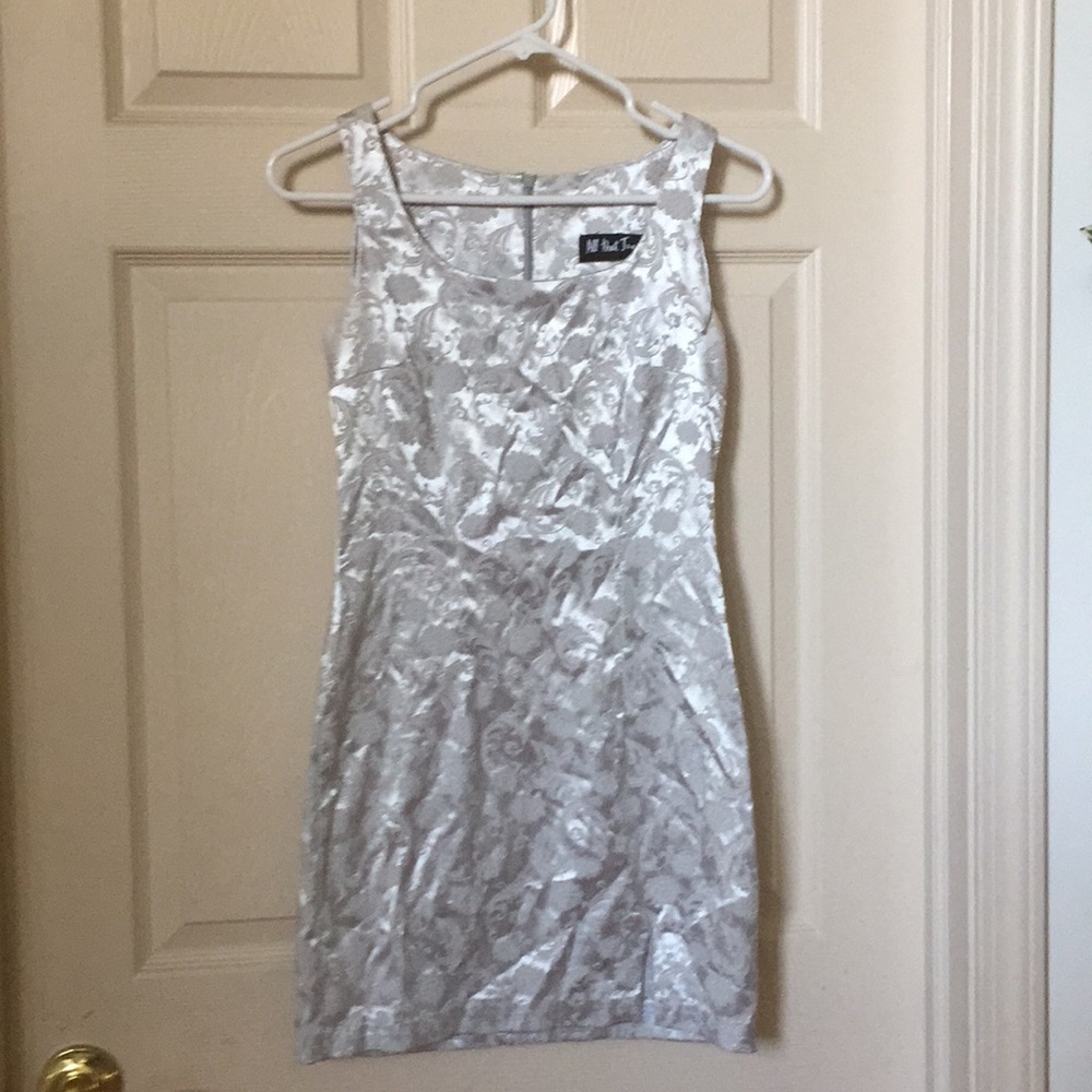 Ornate Silver Dress